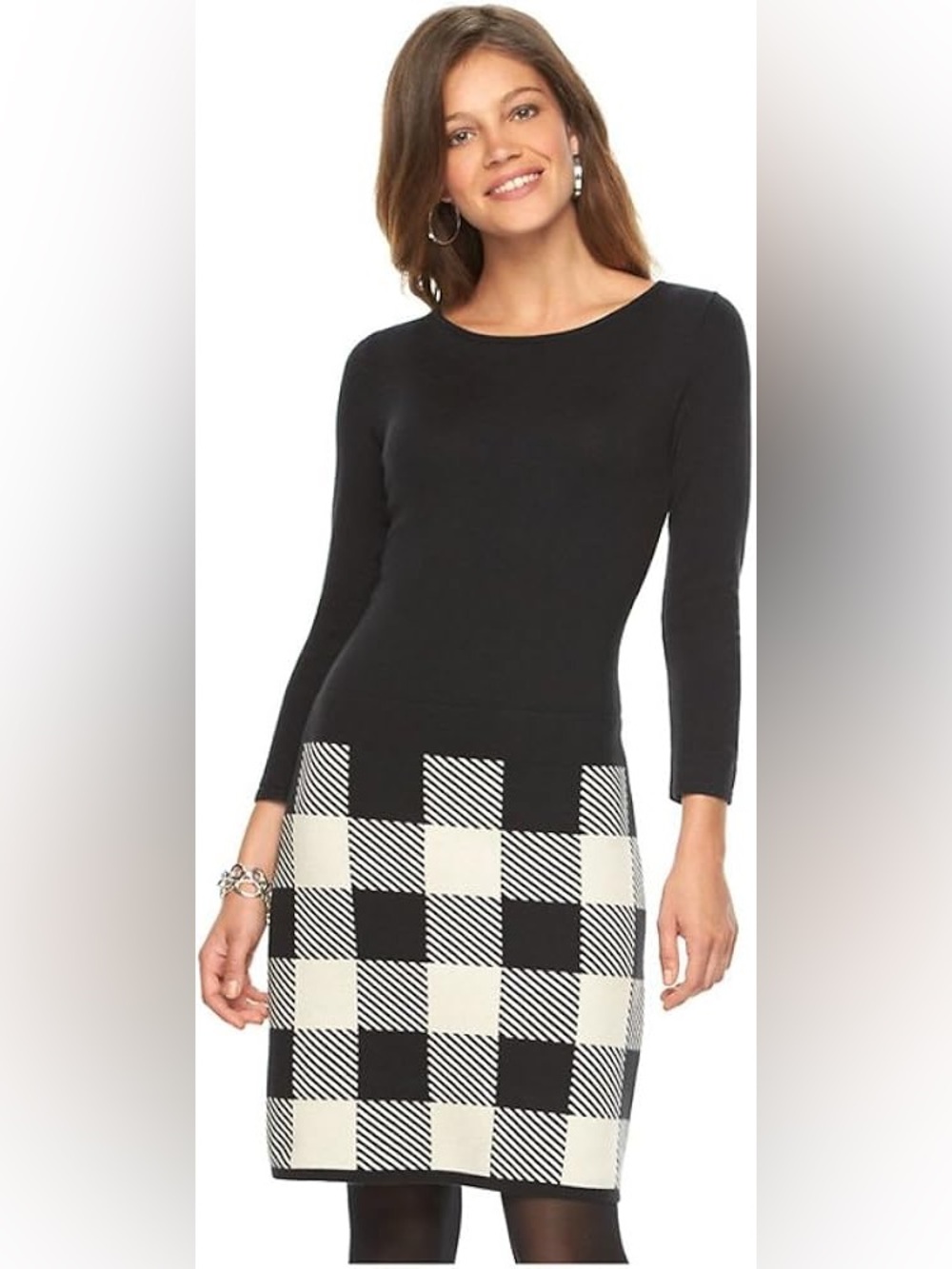 Lauren Ralph Lauren boatneck sweater dress XS Old Money Elegant Look